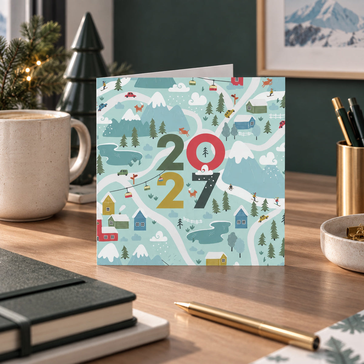 Por qué enviar tarjetas de Navidad para empresas sigue siendo importante