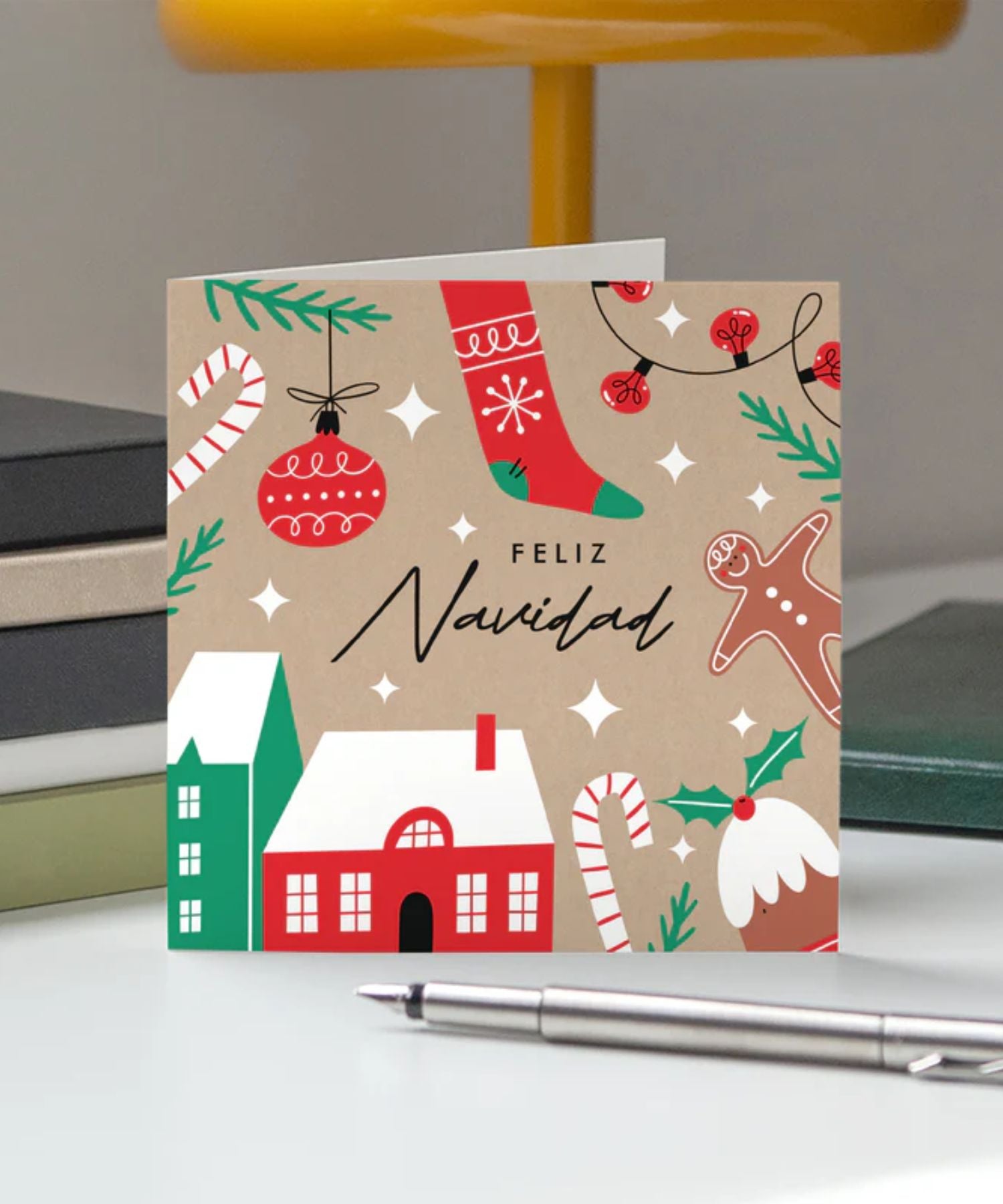 tarjetas de Navidad para empresas personalizadas con logo