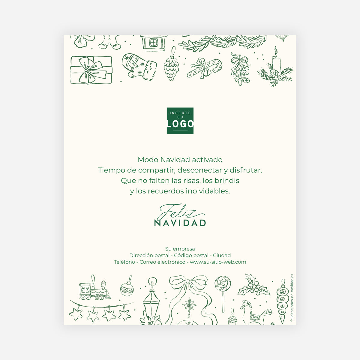 Magia festiva | Tarjeta de navidad digital • eCard de imagen photo N° 1