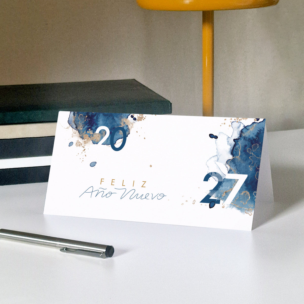 Profundidad Azul | Tarjeta de navidad • Panorámica plegable photo N° 5