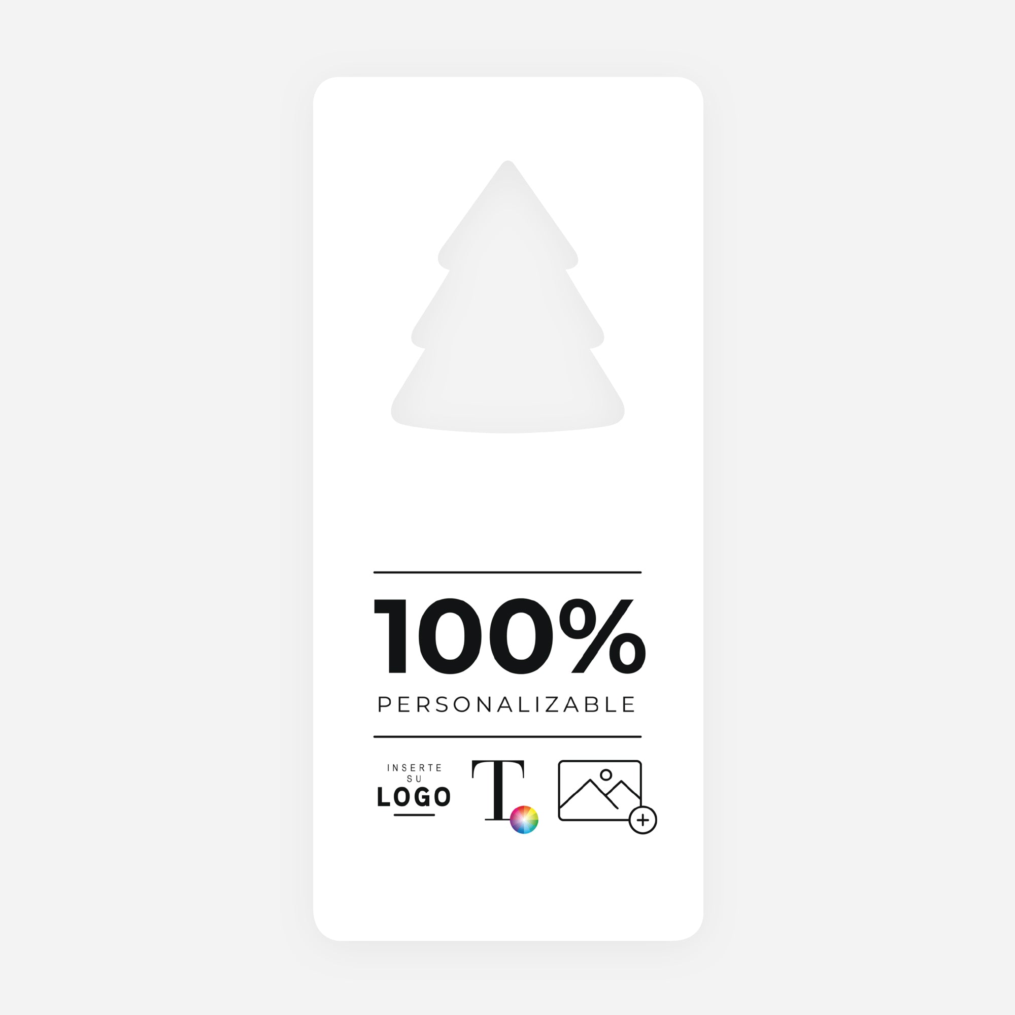 Hazlo tú mismo | Tarjeta de navidad • Árbol troquelado photo N° 1