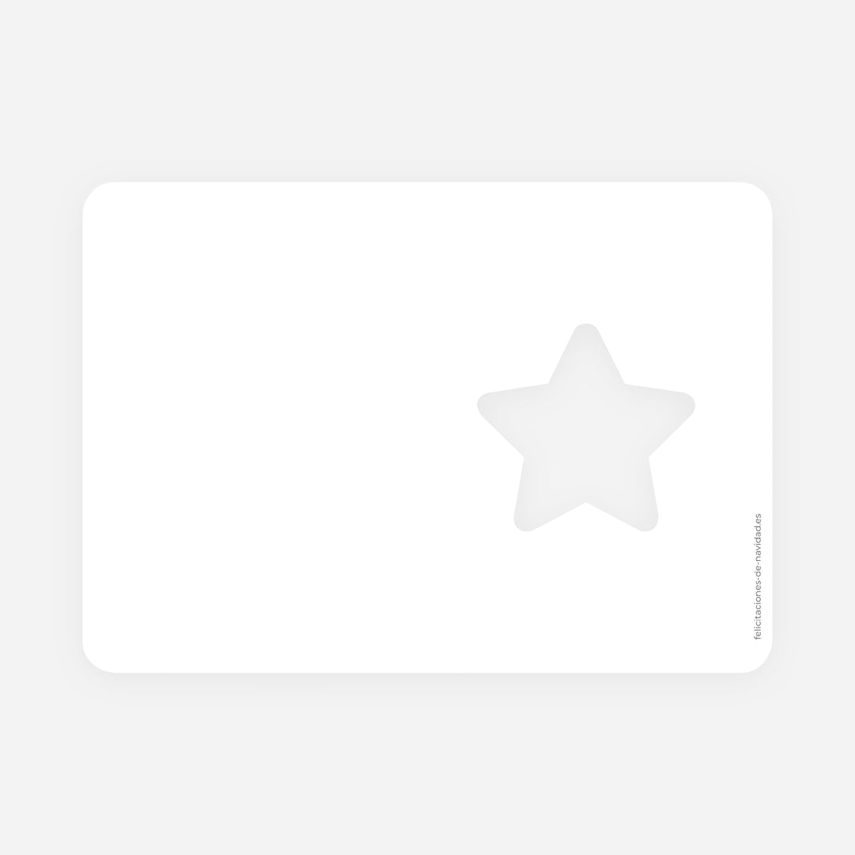 Hazlo tú mismo | Tarjeta de navidad • Estrella troquelada photo N° 2