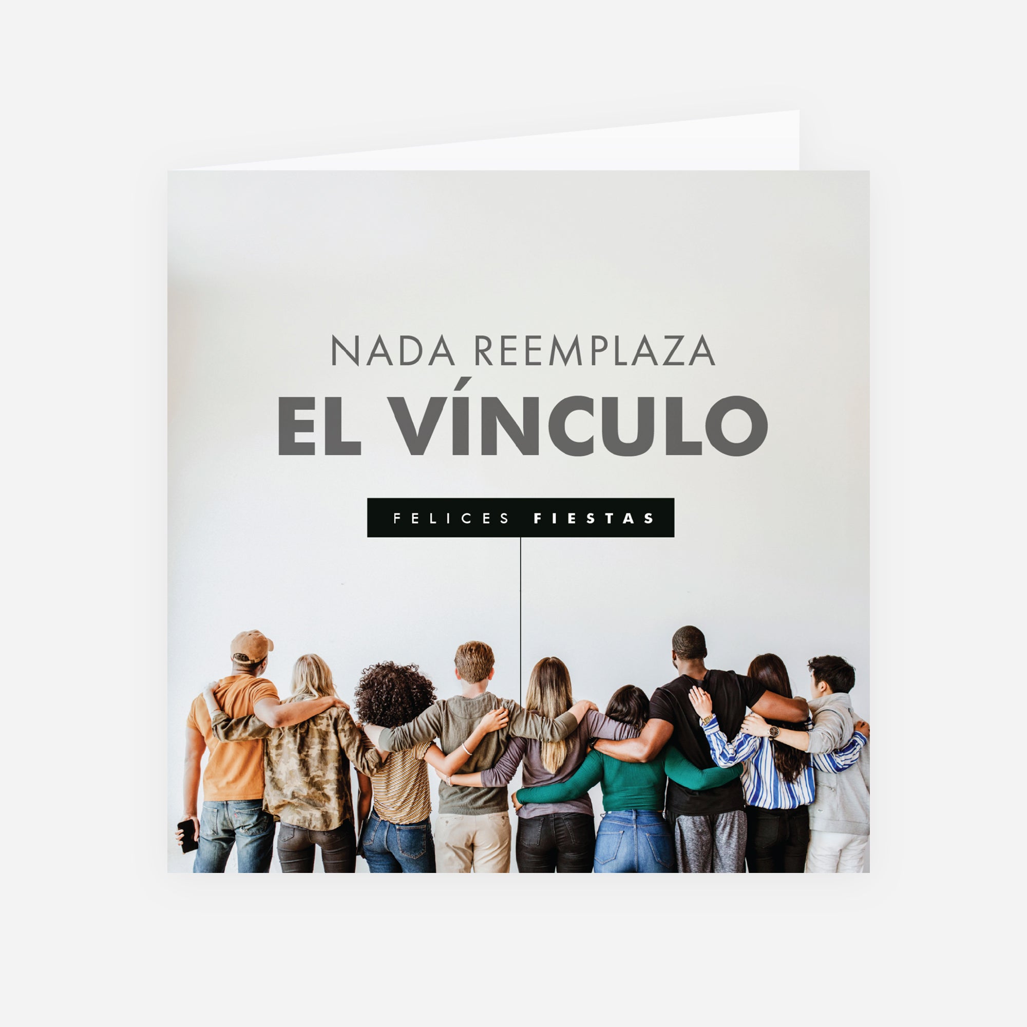 El Vínculo | Tarjeta de navidad • Cuadrada plegable photo N° 1