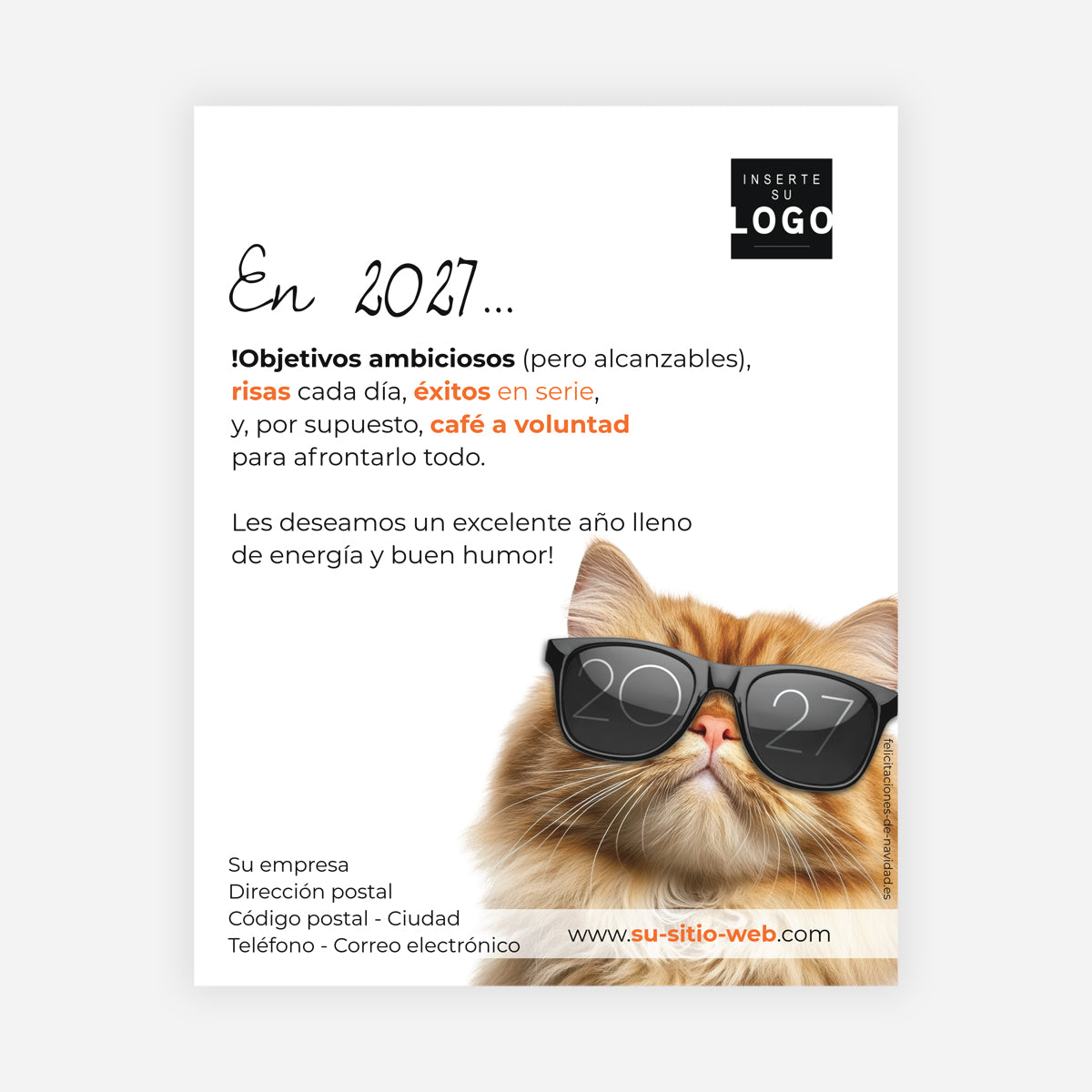 Objetivo 2027 | Tarjeta de navidad digital • eCard de imagen photo N° 1