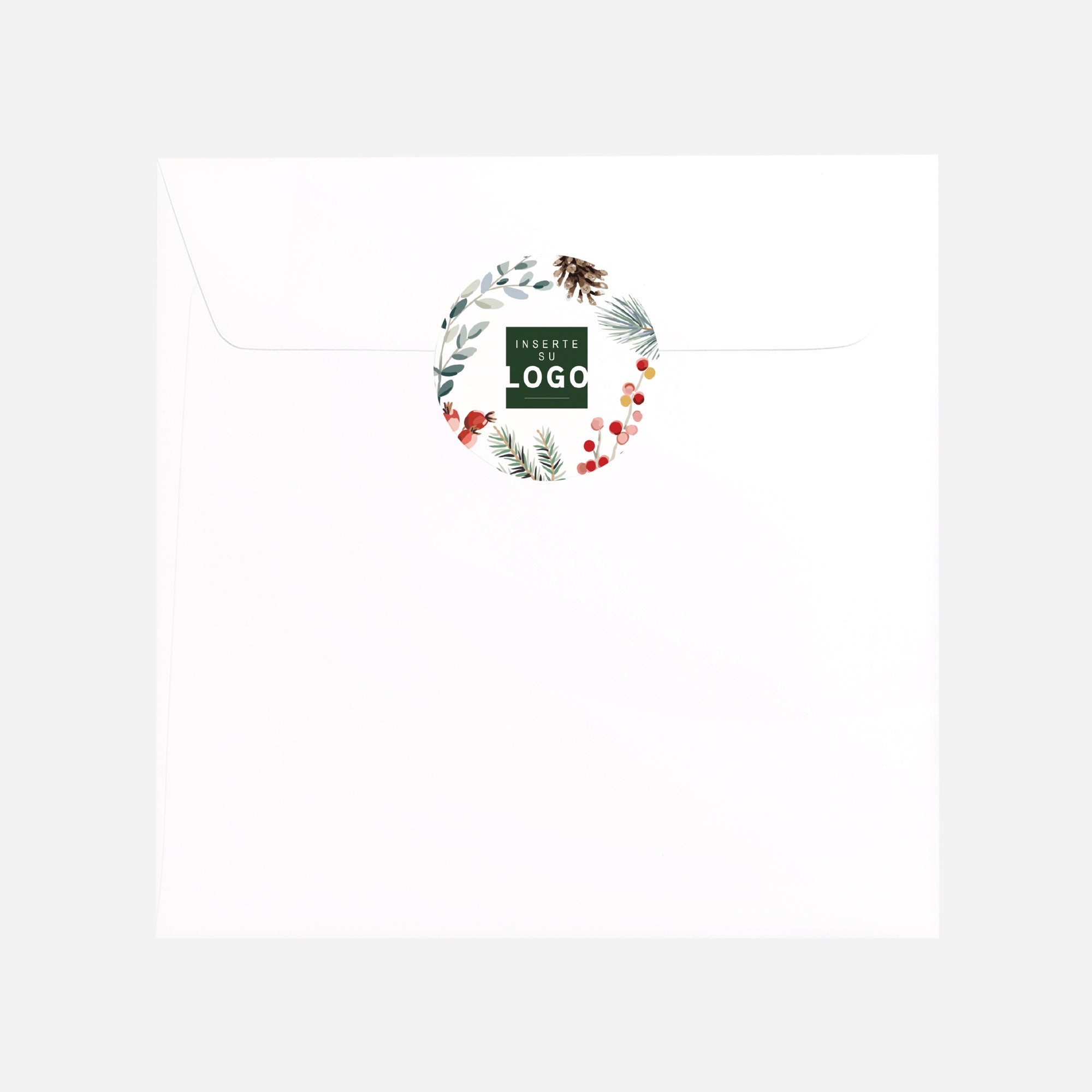 Floración de Invierno | Pegatina • Redondo photo N° 3