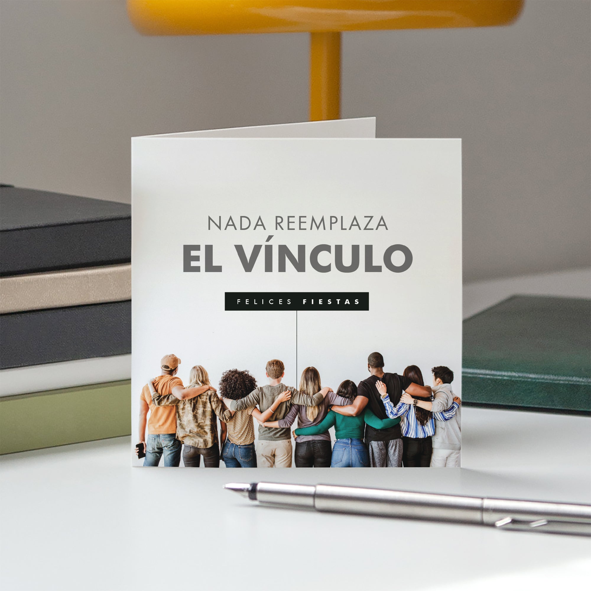 El Vínculo | Tarjeta de navidad • Cuadrada plegable photo N° 5