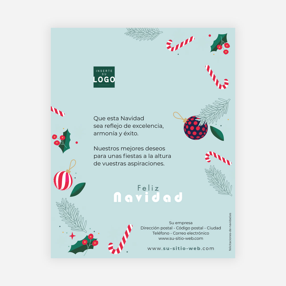 Dulces Navideños | Tarjeta de navidad digital • eCard de imagen photo N° 1