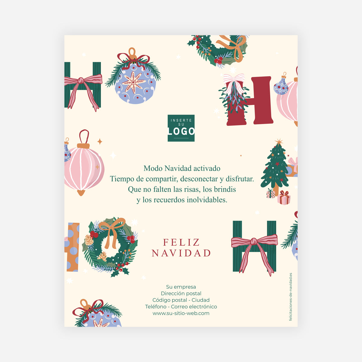 Fiestas mágicas | Tarjeta de navidad digital • eCard de imagen photo N° 1