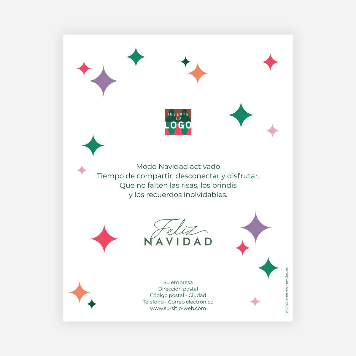 Brillo festivo | Tarjeta de navidad digital • eCard de imagen photo N° 1